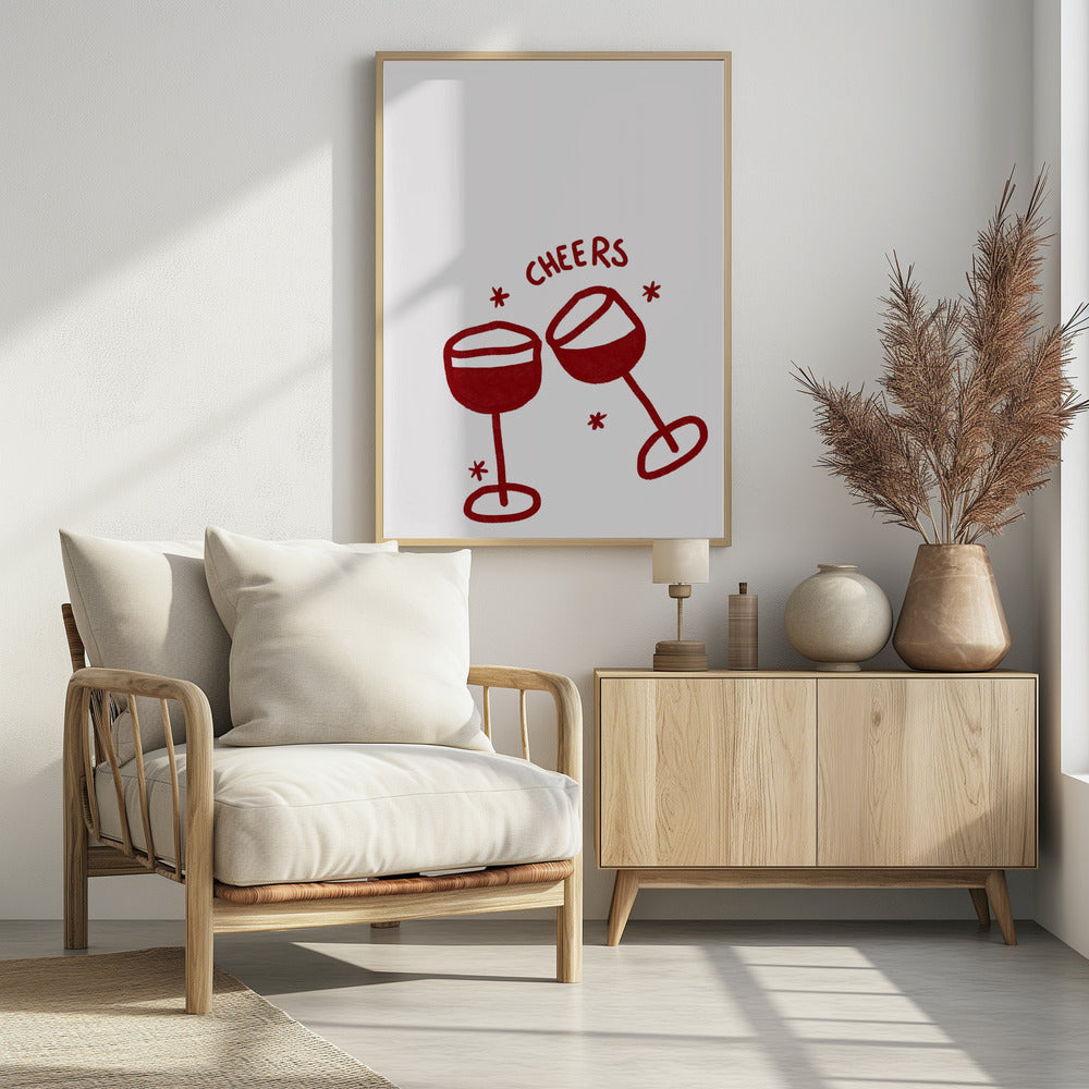 Wine Glass Celebration | Poster