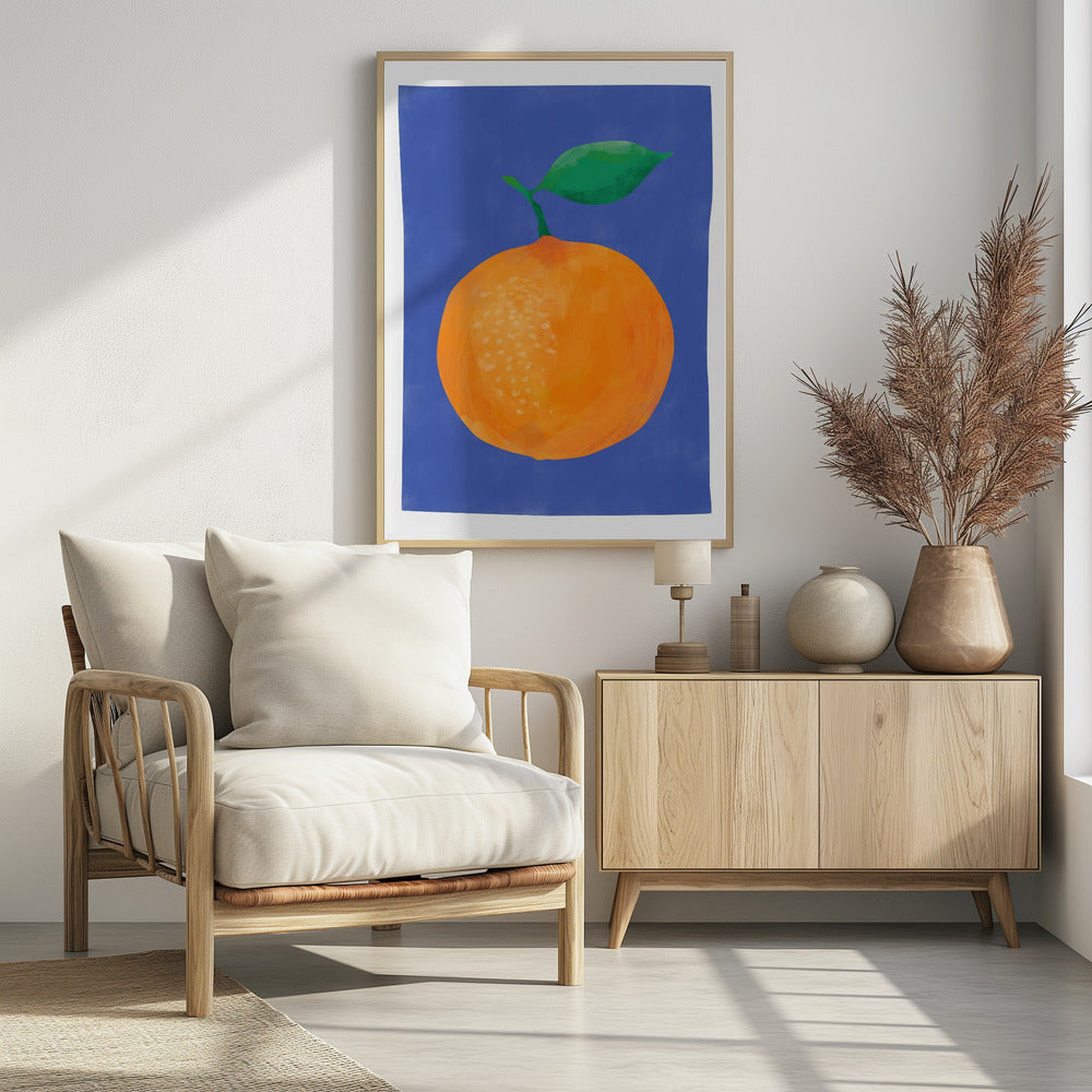 Vibrant Orange Fruit | Poster
