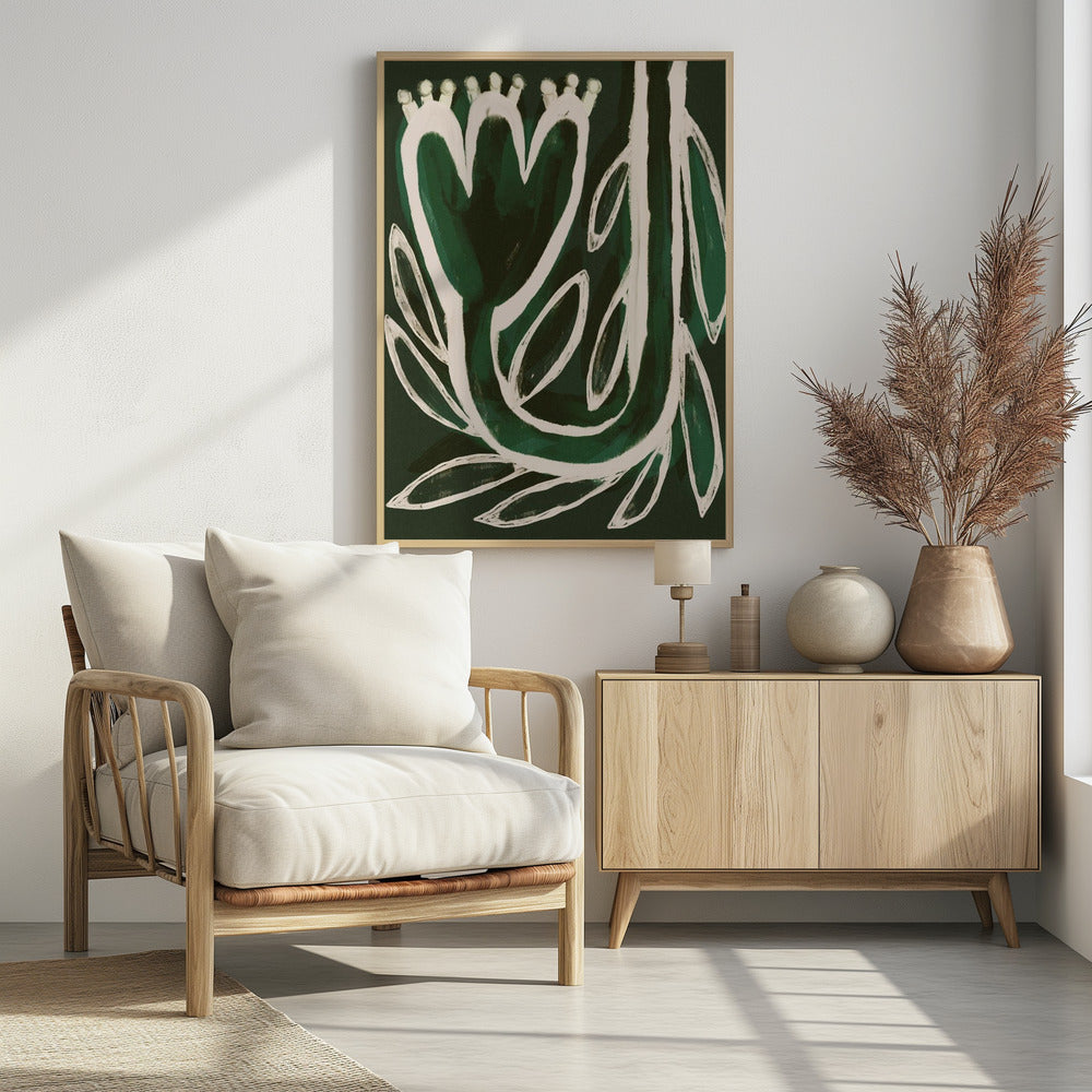 Green Bloom Symphony | Poster