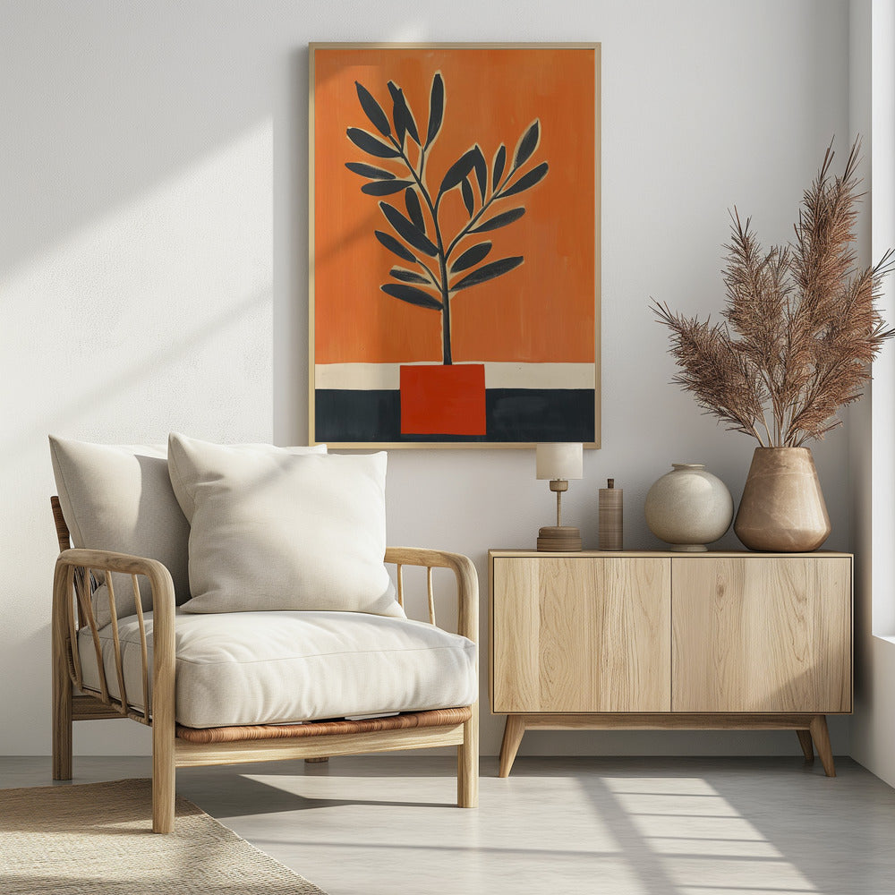 Orange Plant | Poster