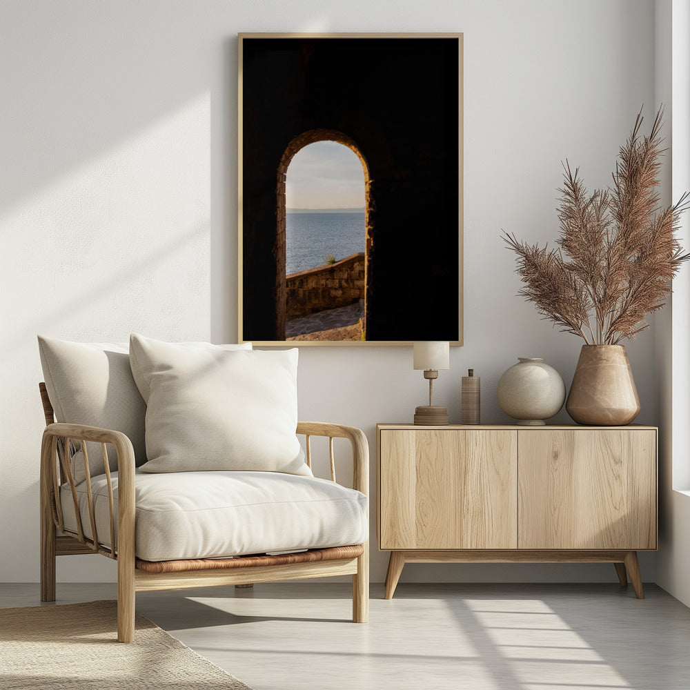 Peeking through | Amalfi Coast Italy | Poster