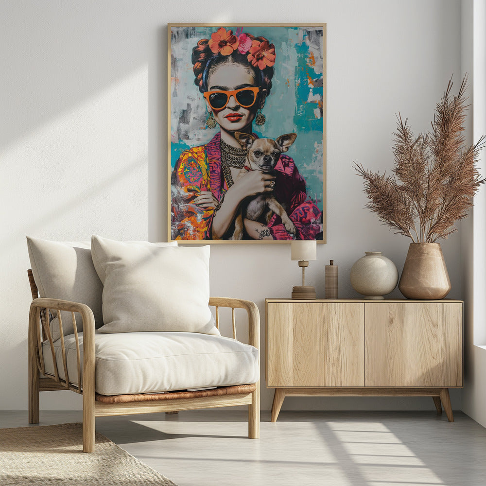 Frida Chihuahua | Poster