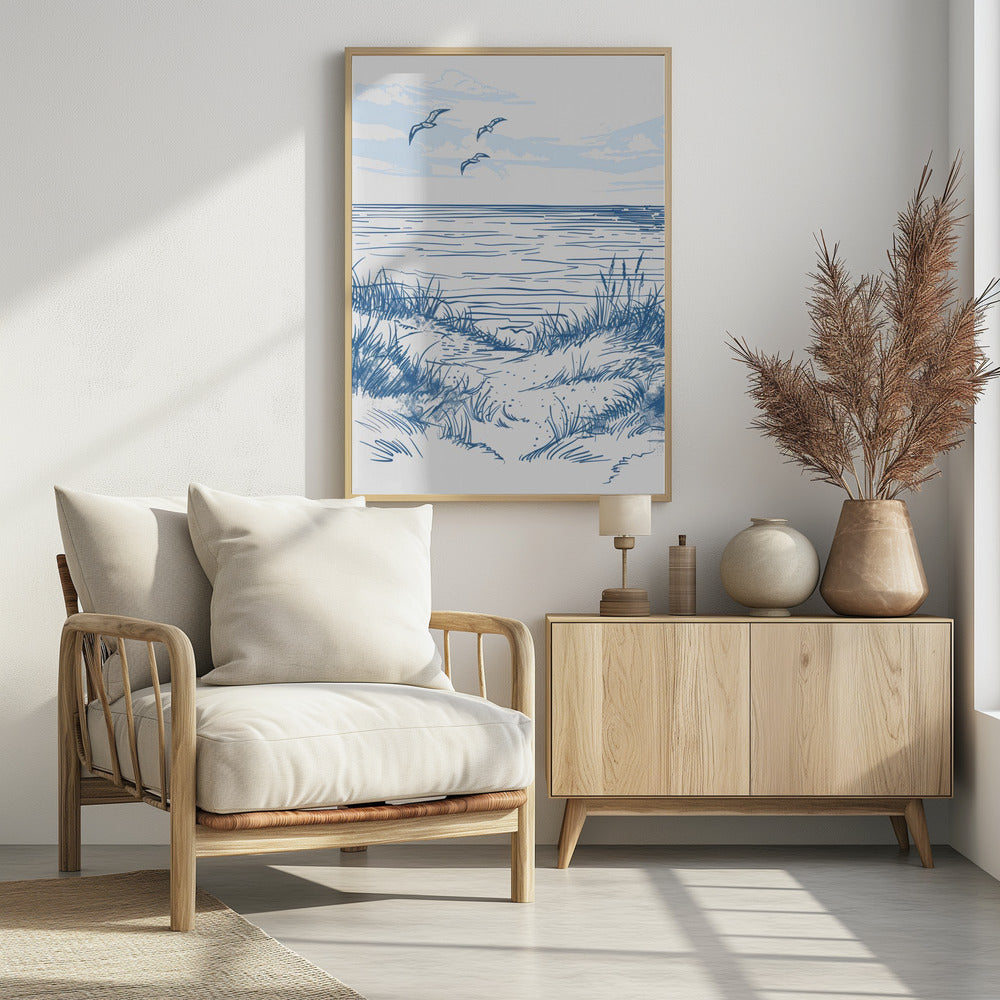 Seascape Sketch | Poster