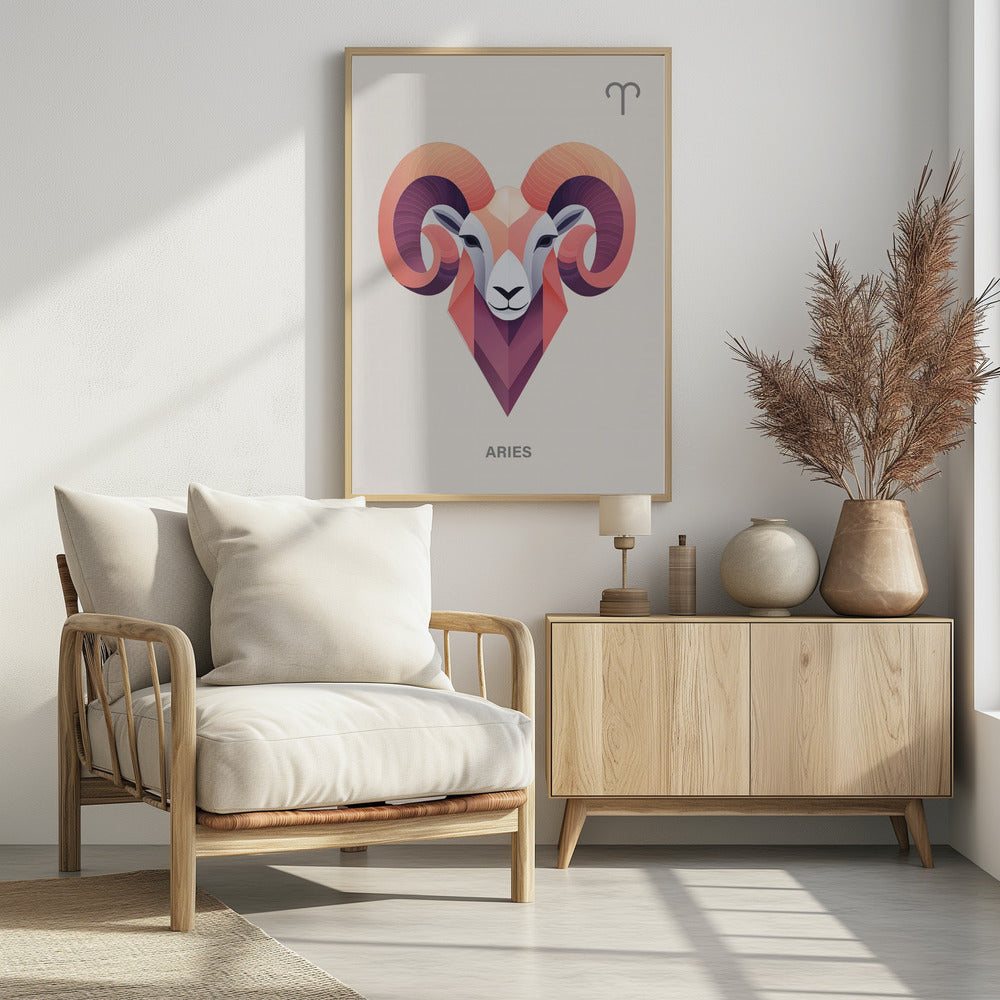 Zodiak Aries Art | Poster