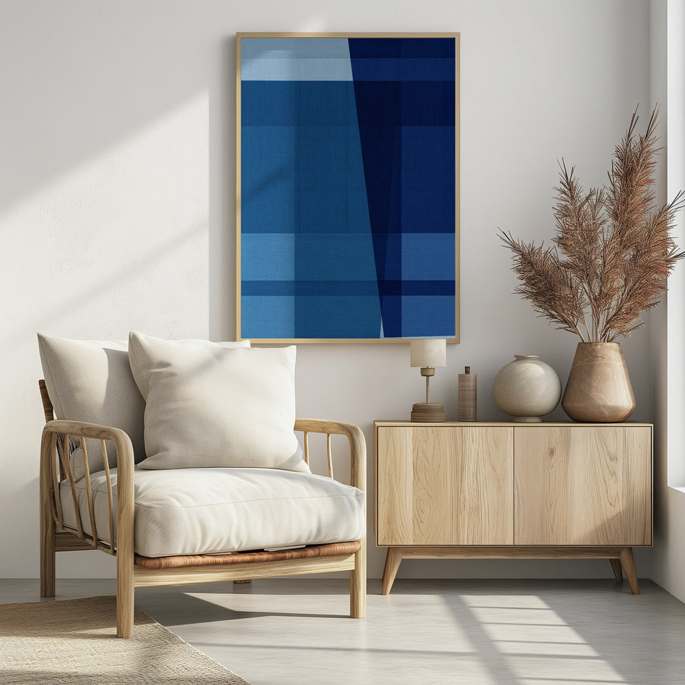 Woven Navy Jam 3 | Poster