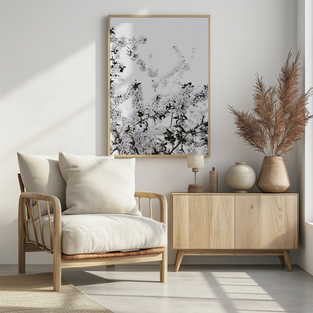 White Spring Tree 3 | Poster