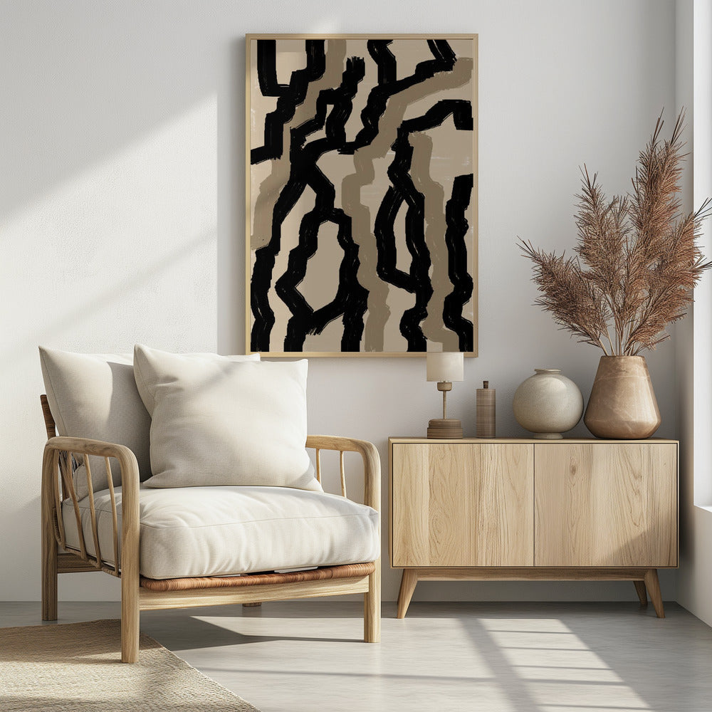 Zigzag Reflections | Poster