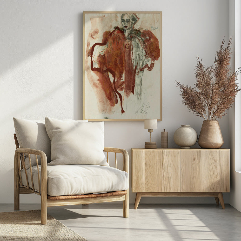 Evocative Human Figure | Poster