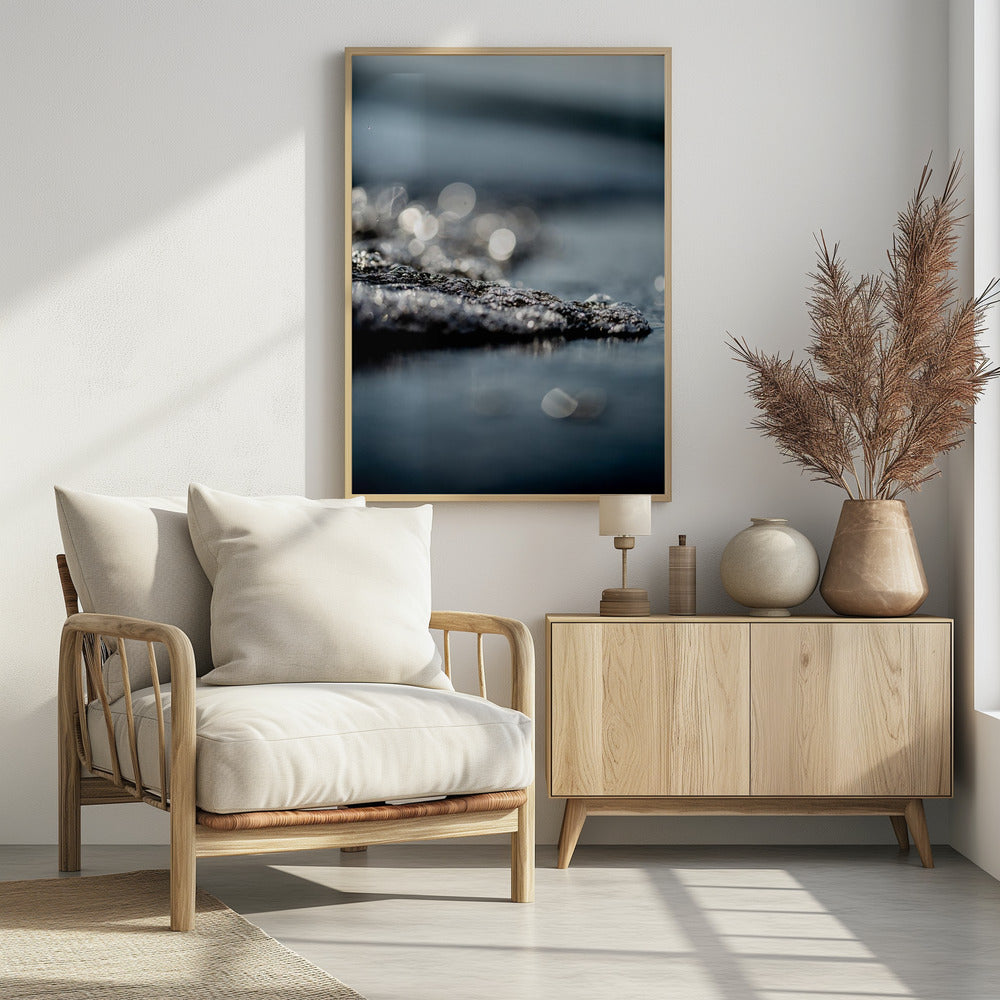 Waves and Glitter | Poster