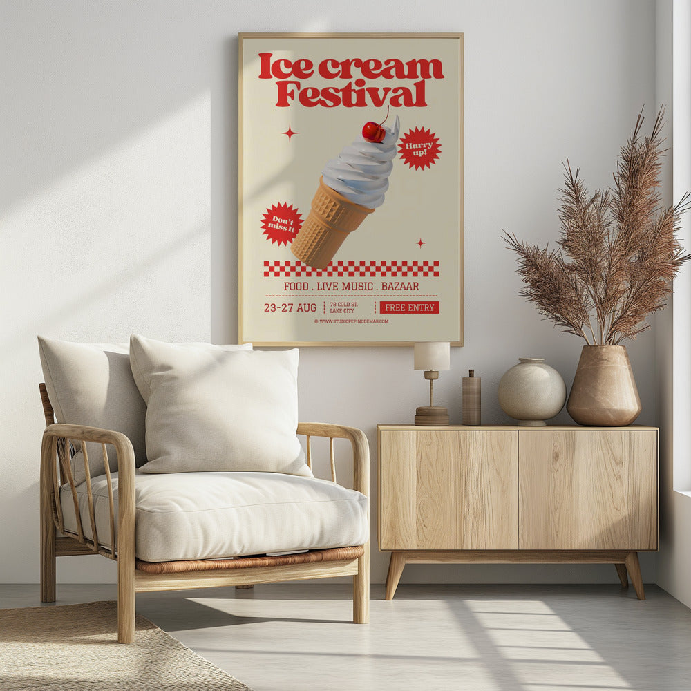 Ice Cream Festival | Poster