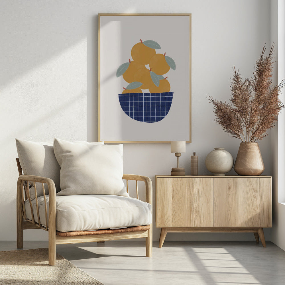 Bowl of Oranges | Poster