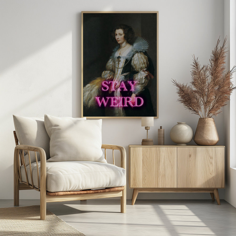 Stayweird Ratioiso | Poster
