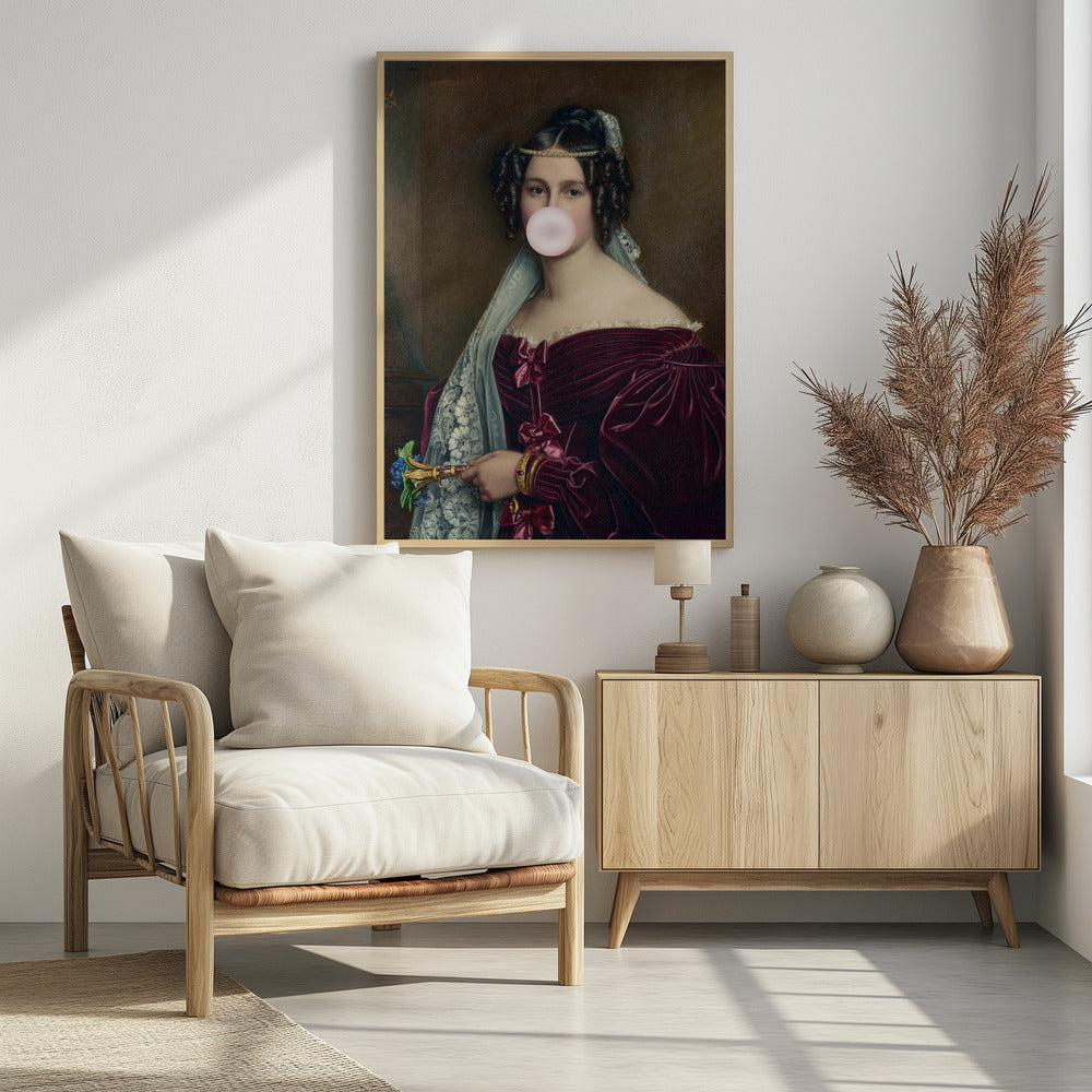 Bubblegumcrescentia Ratioiso | Poster