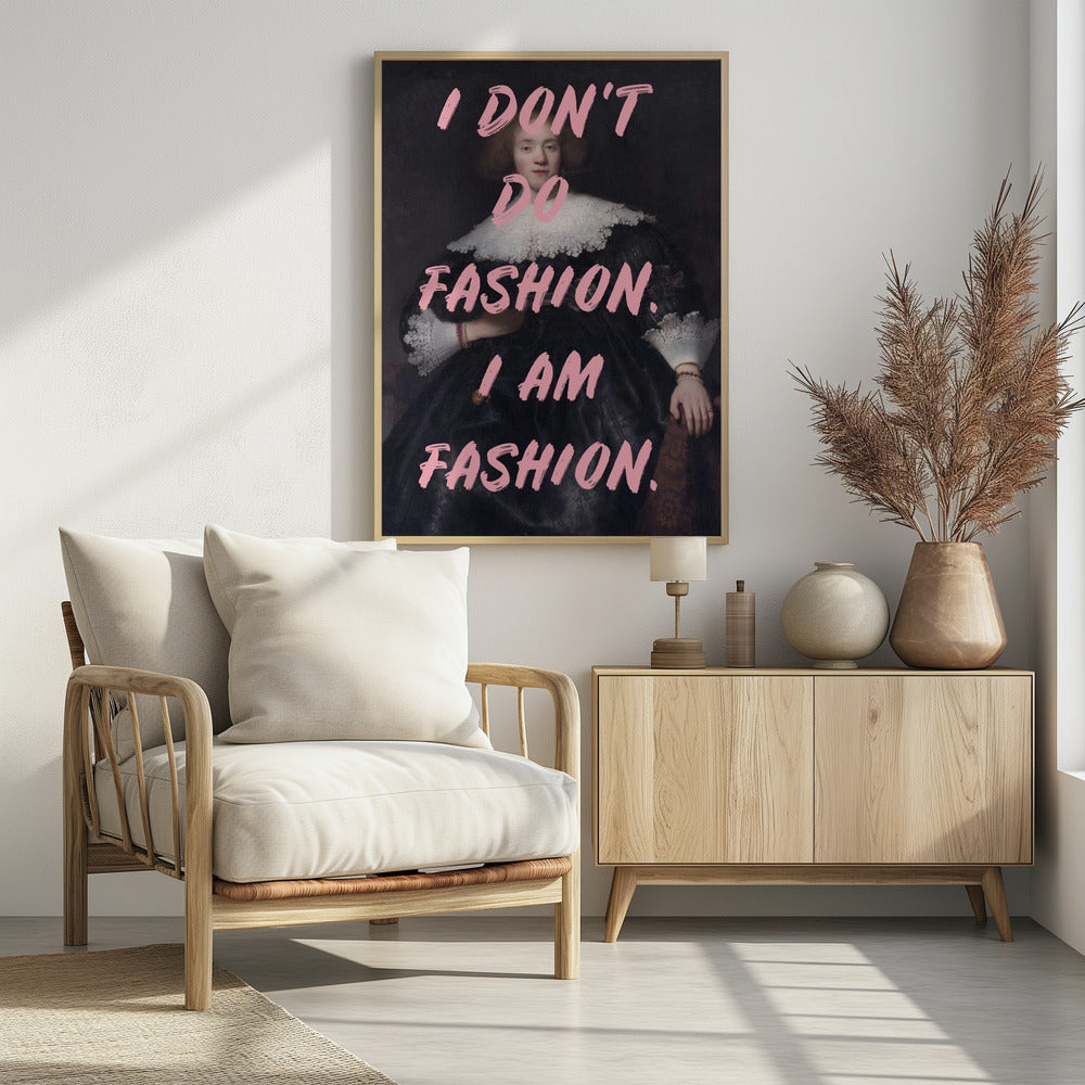 Iamfashionii Ratioiso | Poster
