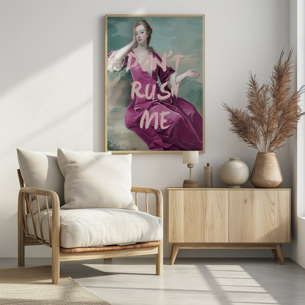 Dontrushmepurple Ratio2x3 | Poster