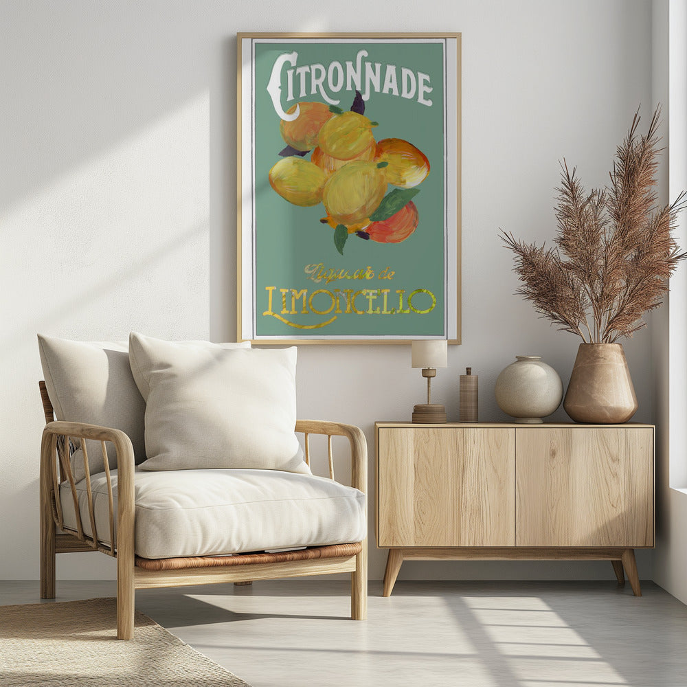 Citronnade Limoncello | Poster