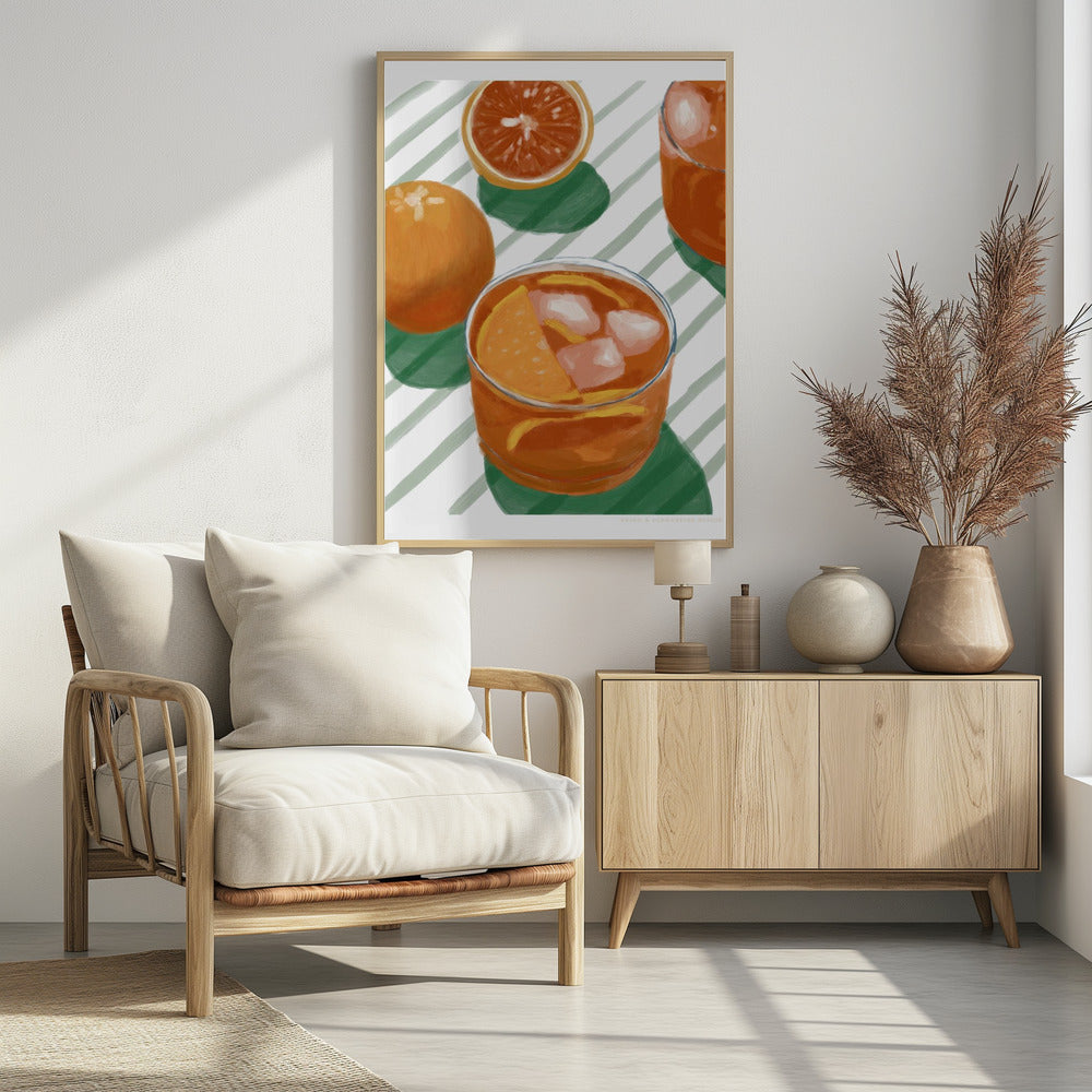 Pandc Cocktailandstripes Copy 2 | Poster