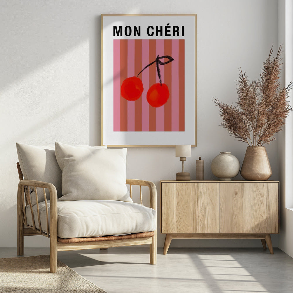 Stripedcherries Ratioiso | Poster