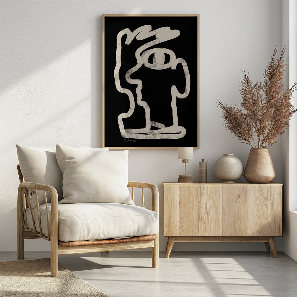 Face line art | Poster