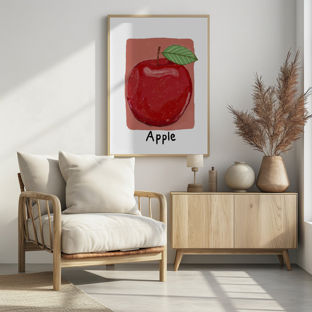 Red apple | Poster