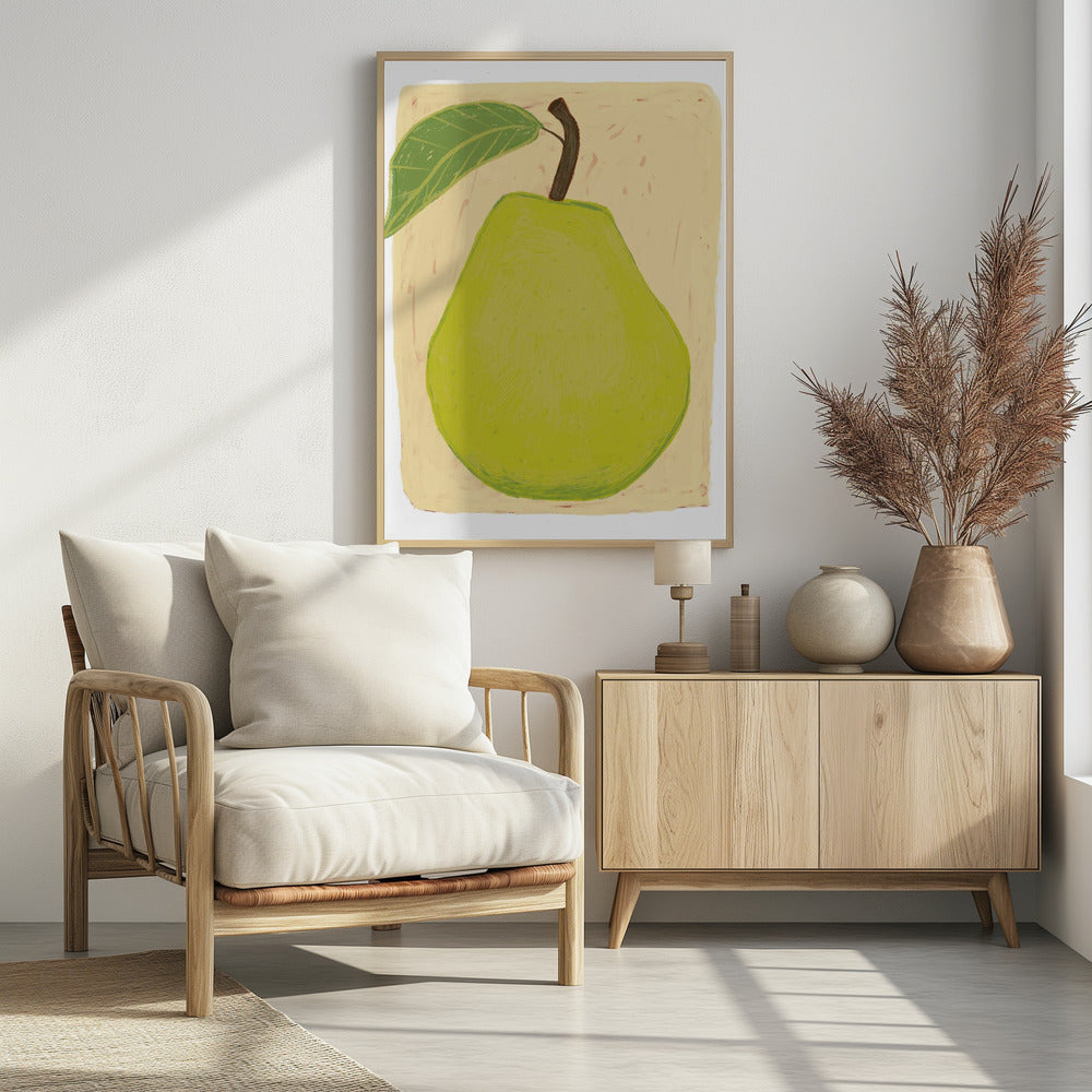 Big green pear | Poster