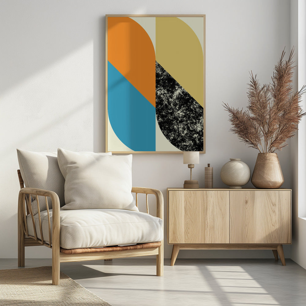 Bold Geometric Shapes | Poster