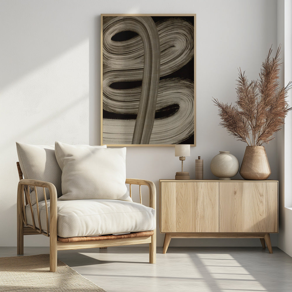 Flowing Strokes | Poster