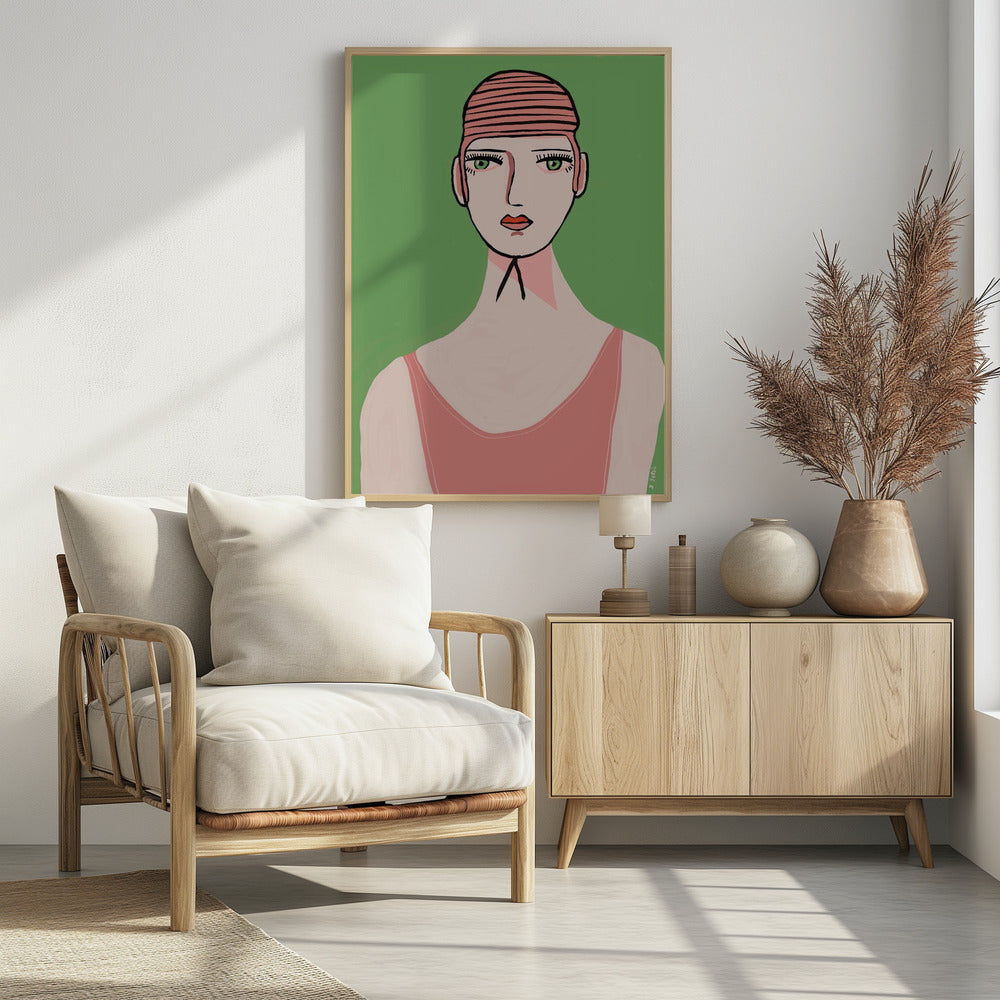 The swimmer | Poster