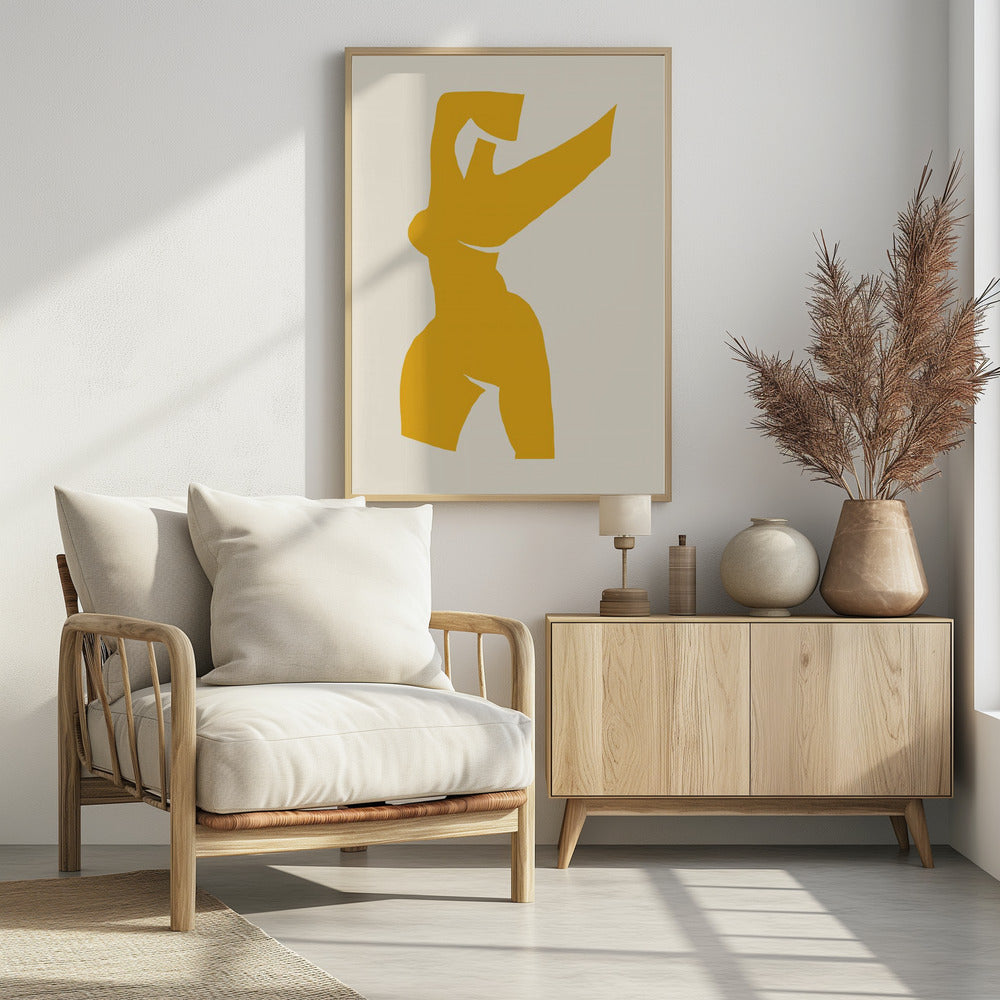 The yellow muse 02 | Poster
