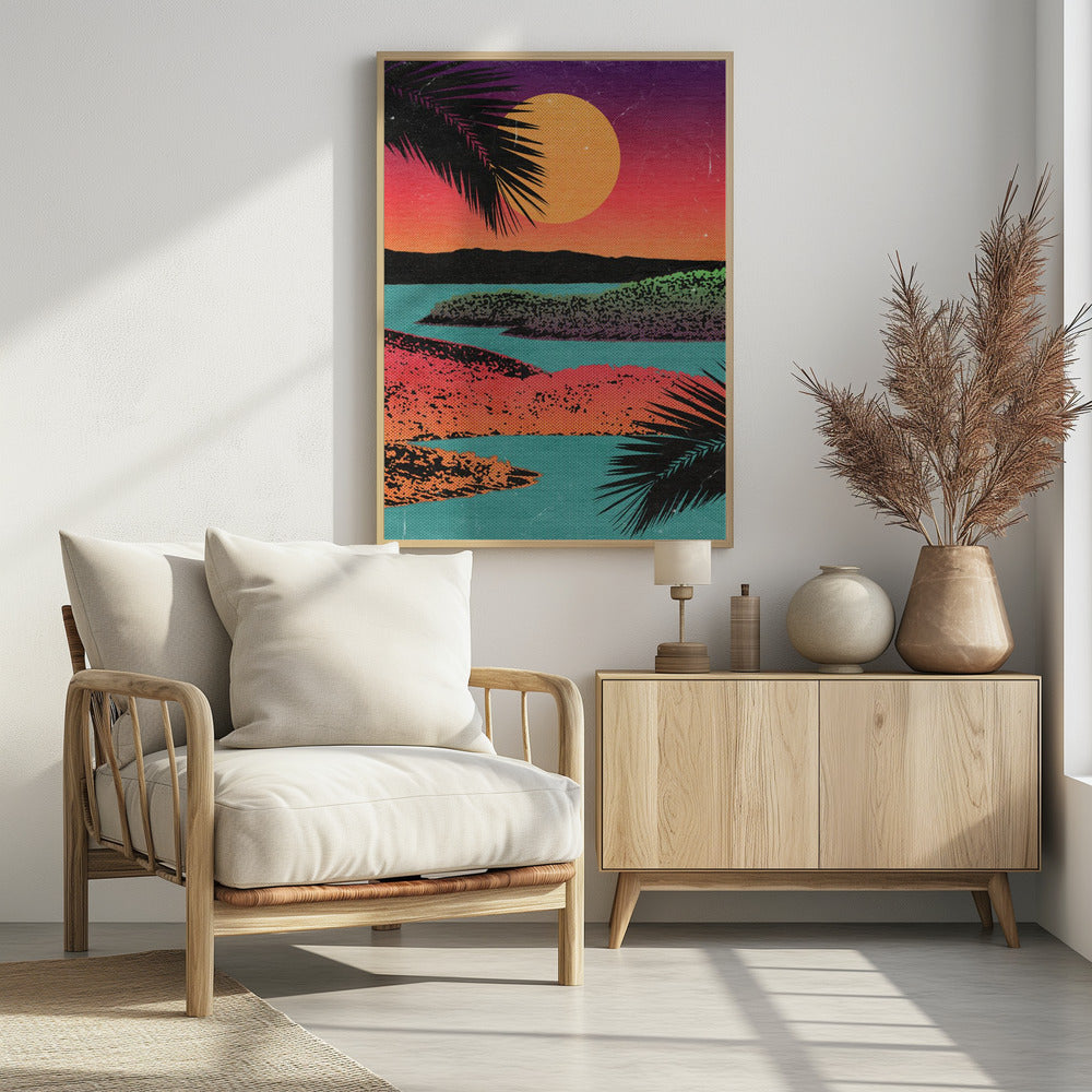 Retro Sunset | Poster