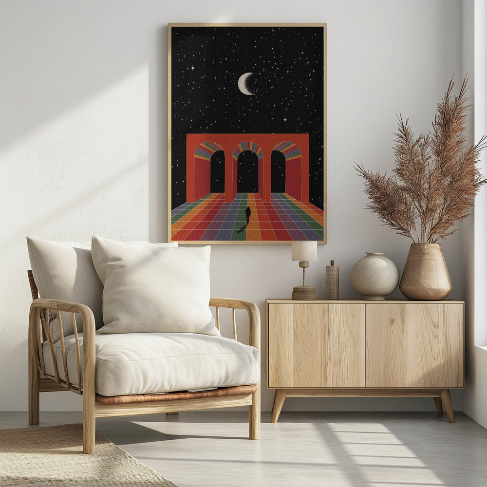 Triumphal Arch in Space | Poster