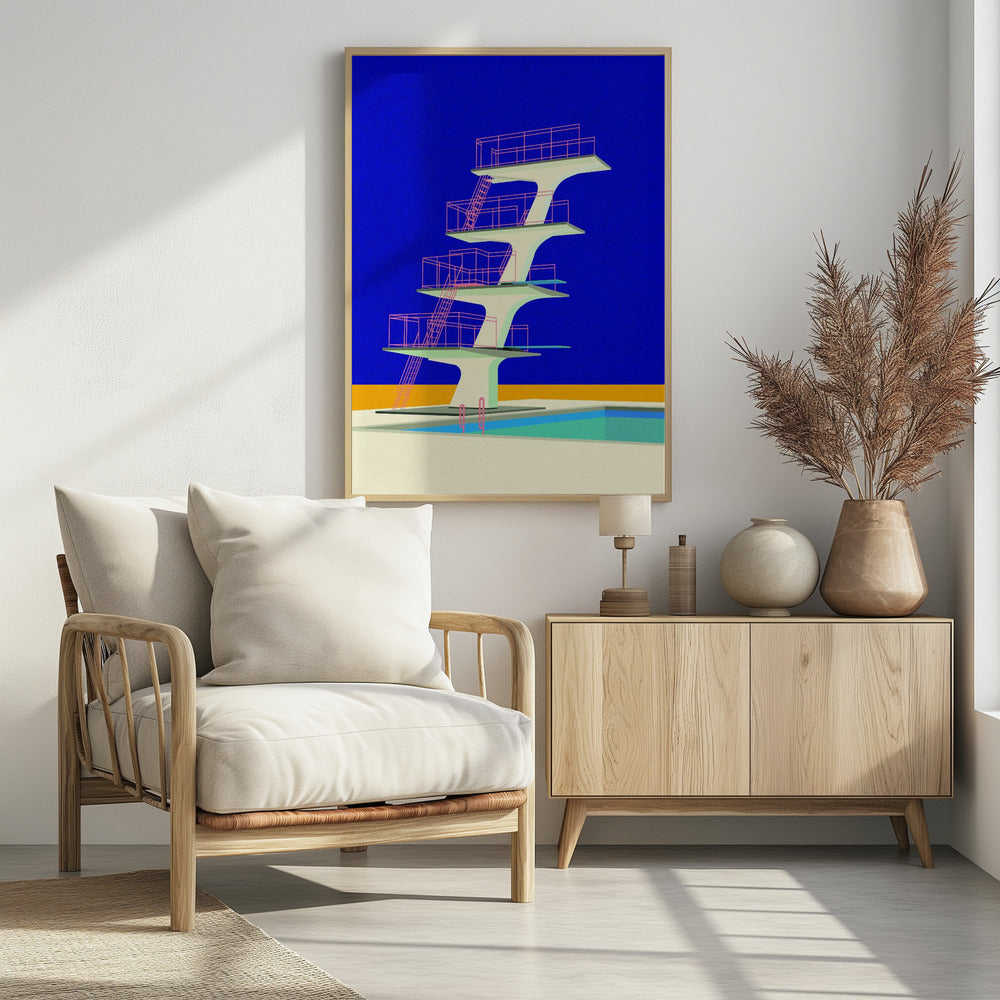Diving Tower | Poster