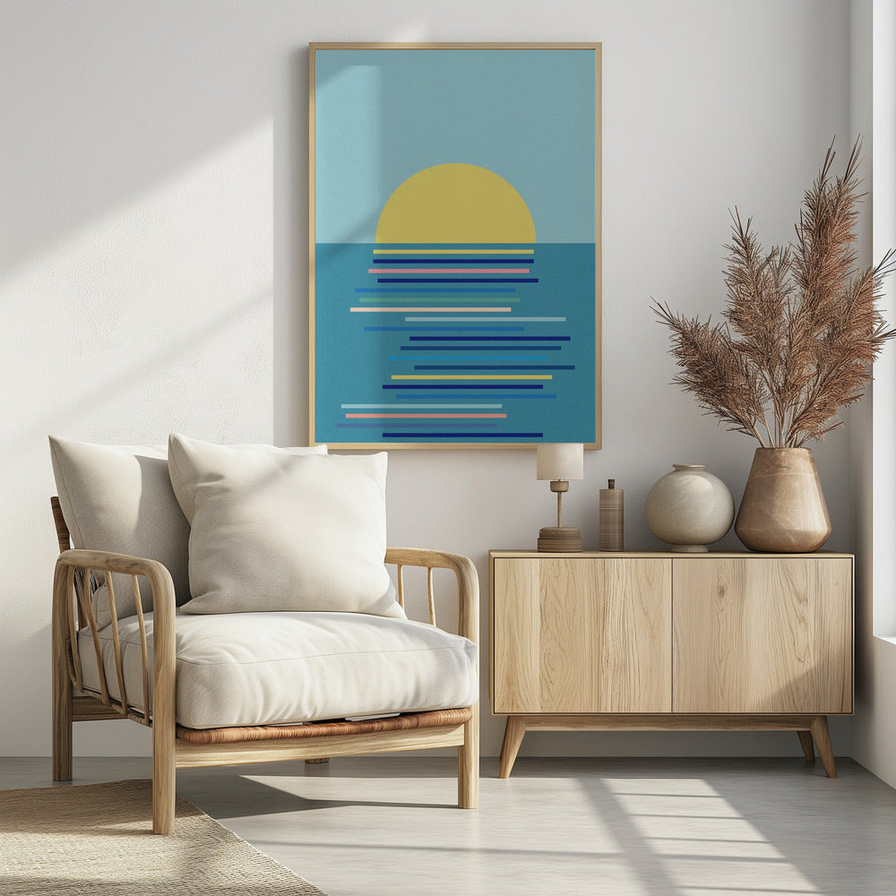 Sunrise In Ahrenshoop | Poster