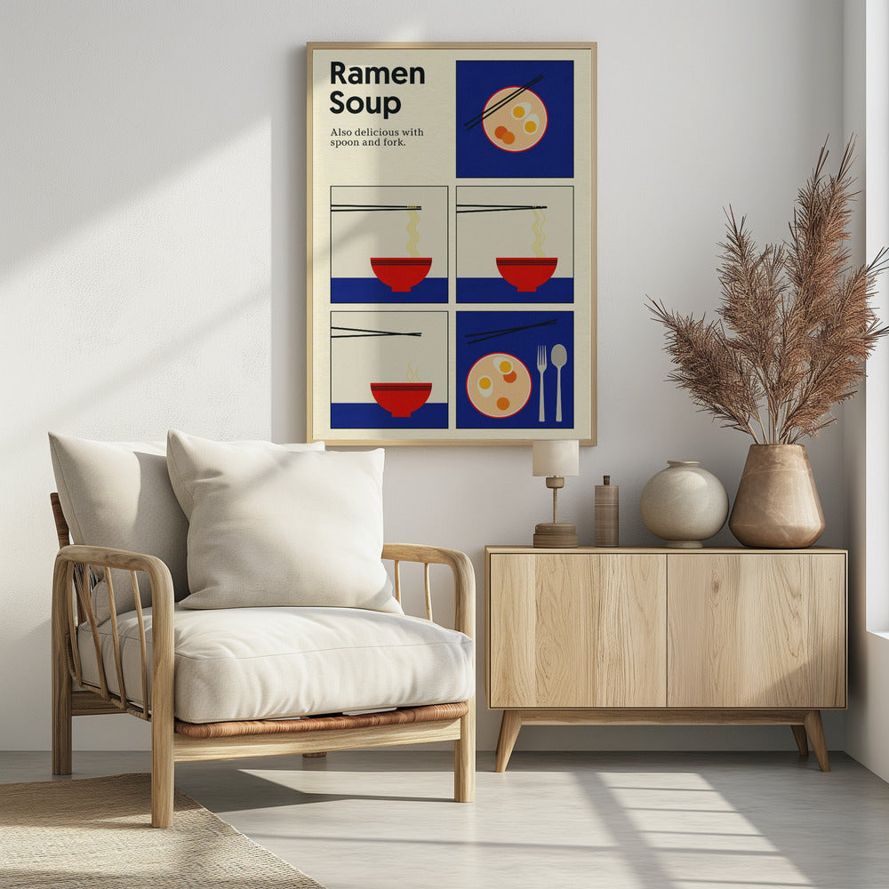 Poster Ramen Soup | Poster