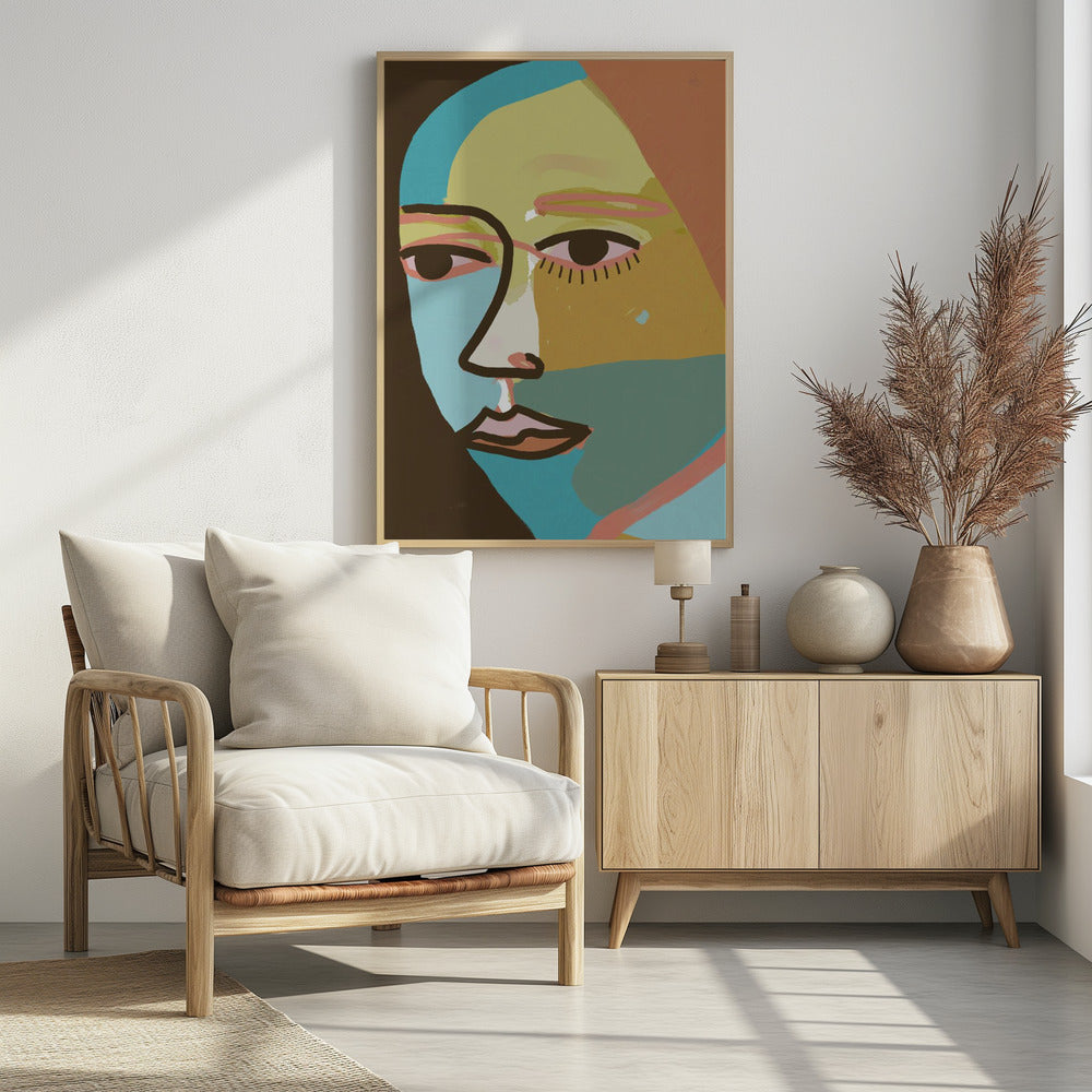 Abstract face | Poster