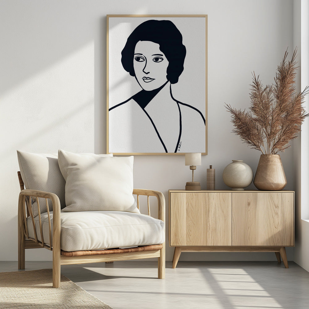 Vintage woman | Poster