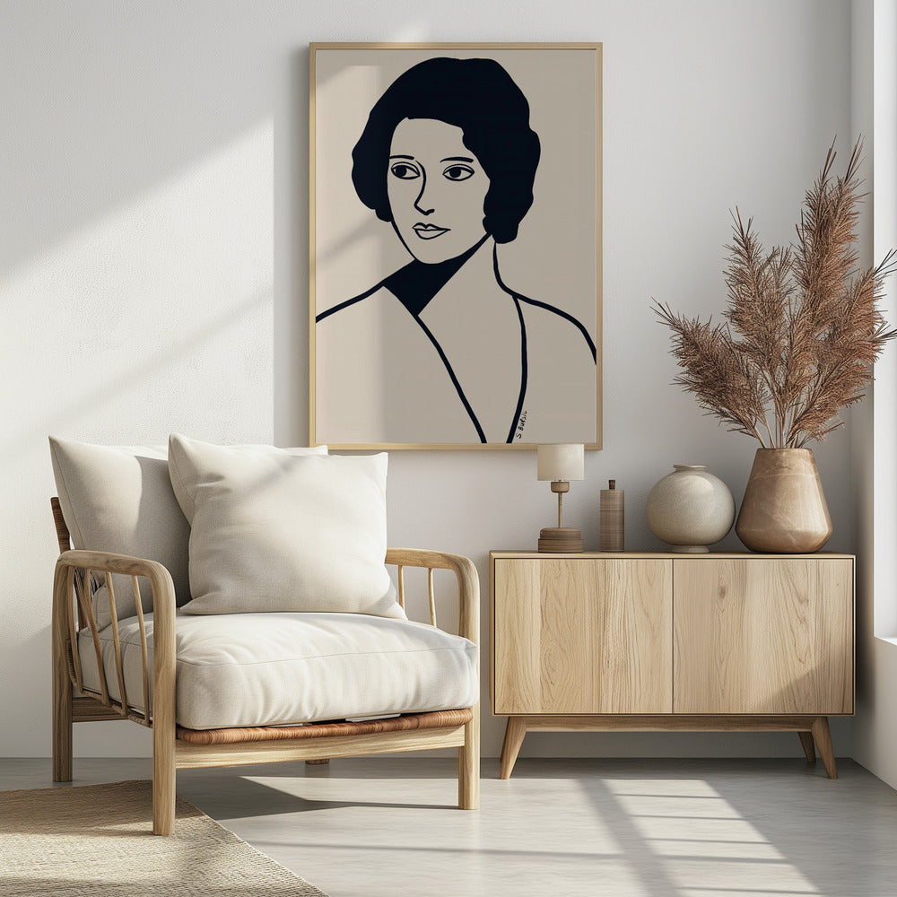 Vintage woman | Poster