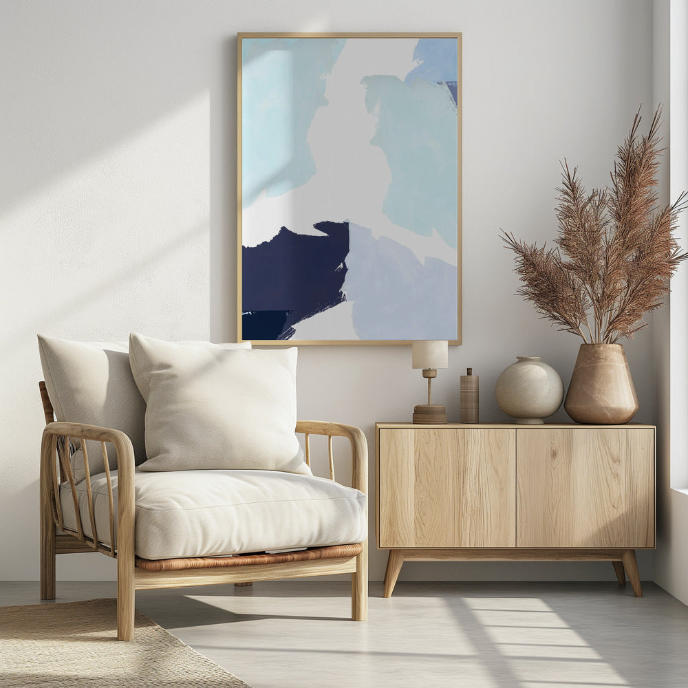 Blue Swatches 1 | Poster