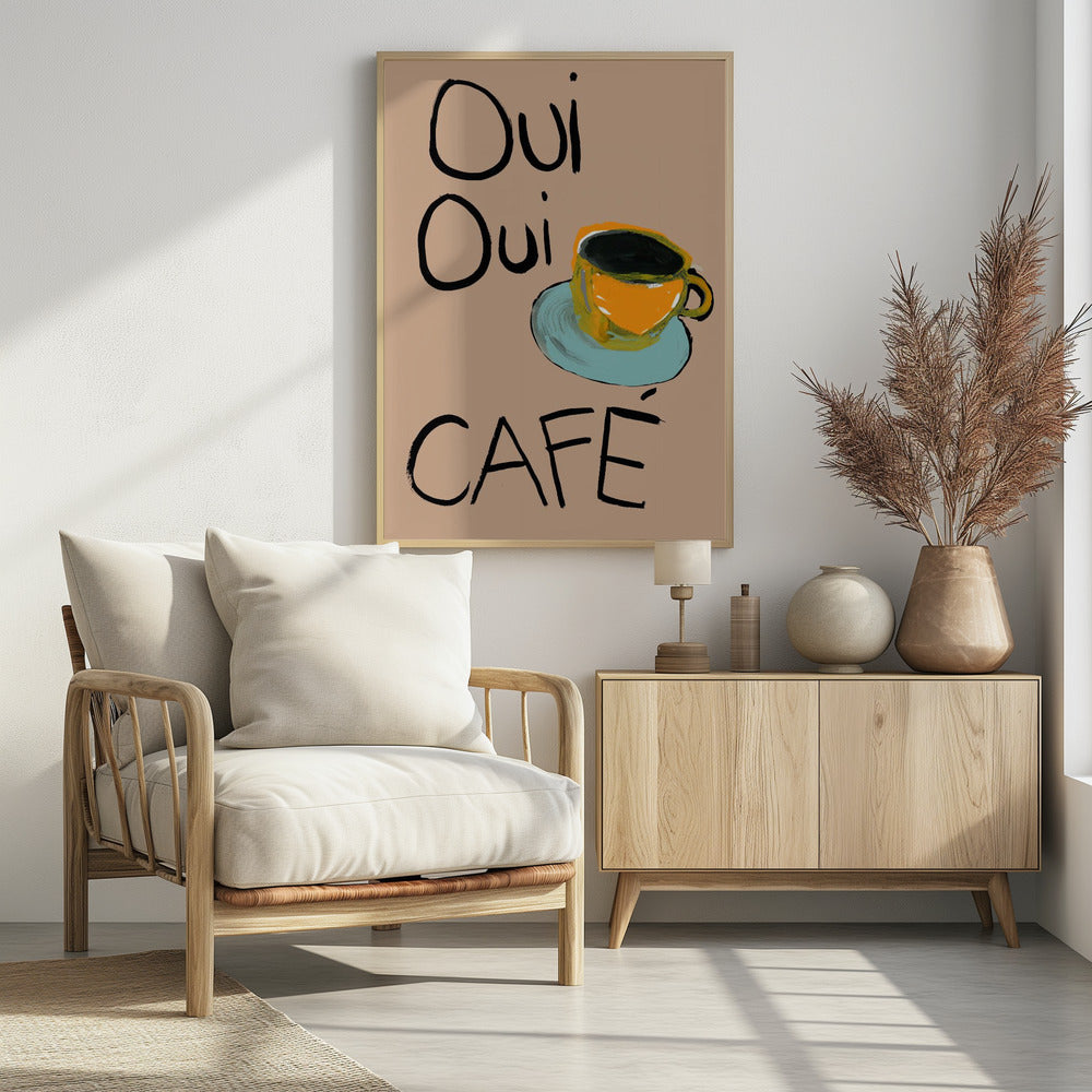 Oui Oui Café | Poster