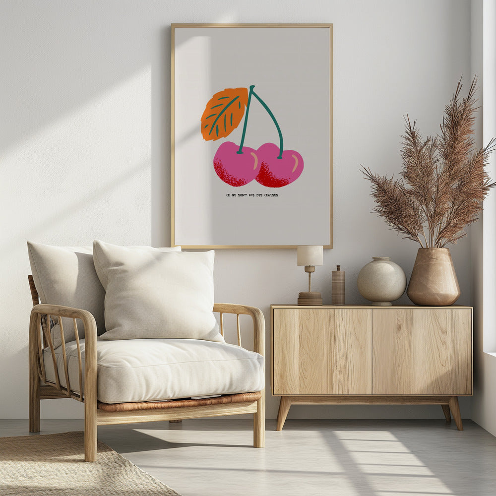 Ce ne sont pas des cerises | Poster