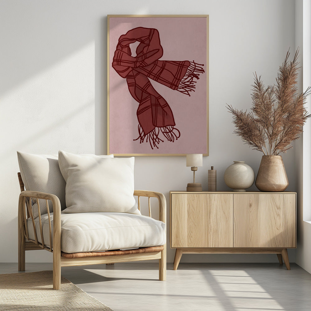 Crimson Warmth | Poster