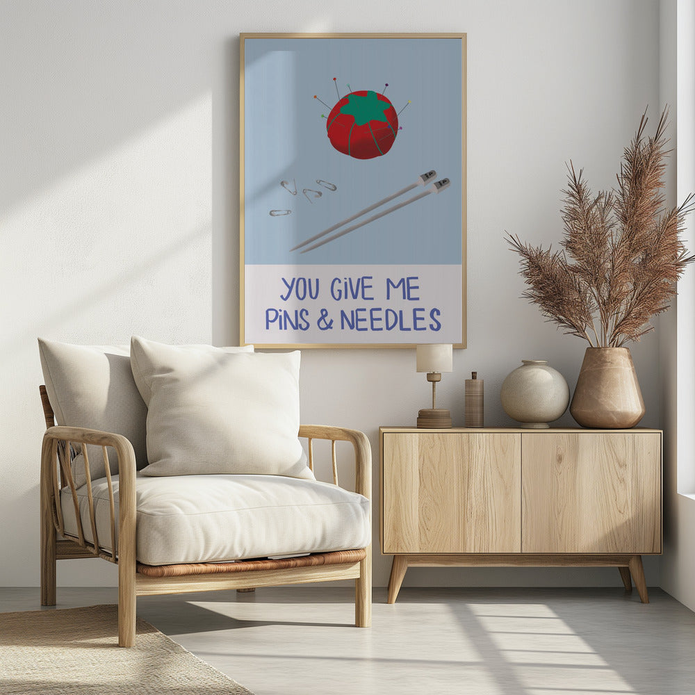 pins and needles | Poster