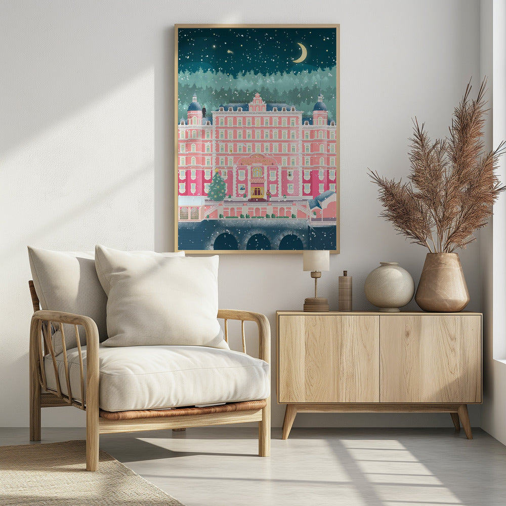 The Grand Budapest Hotel Holidays | Poster