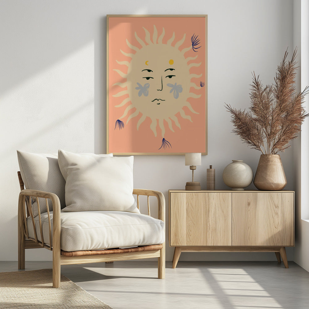 Serene Sunburst | Poster