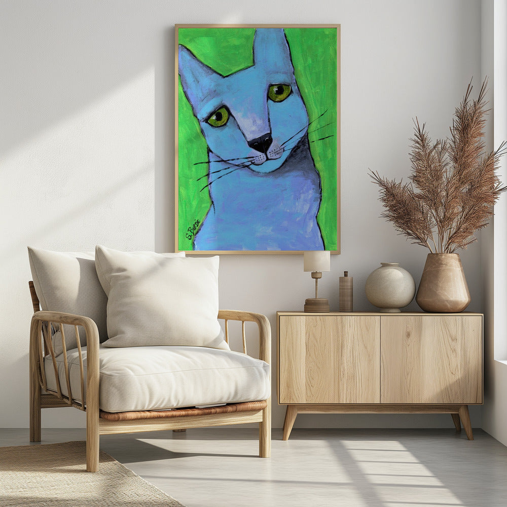 The Big Blue Cat | Poster