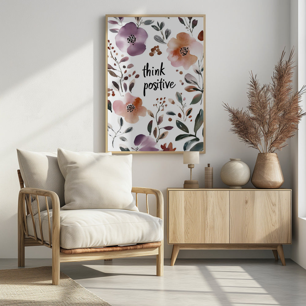 Floral Positivity Burst | Poster
