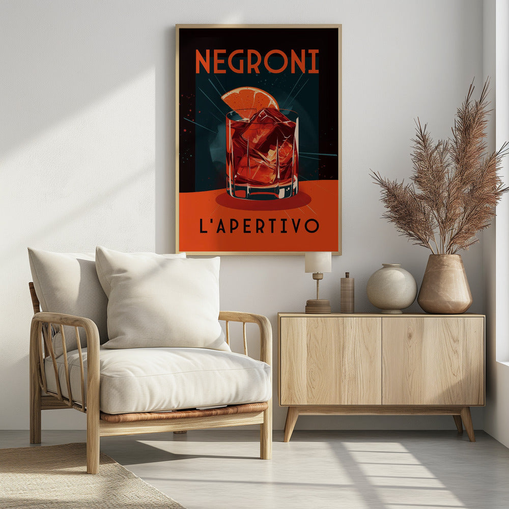 Negroni L&#039; Apertivo | Poster