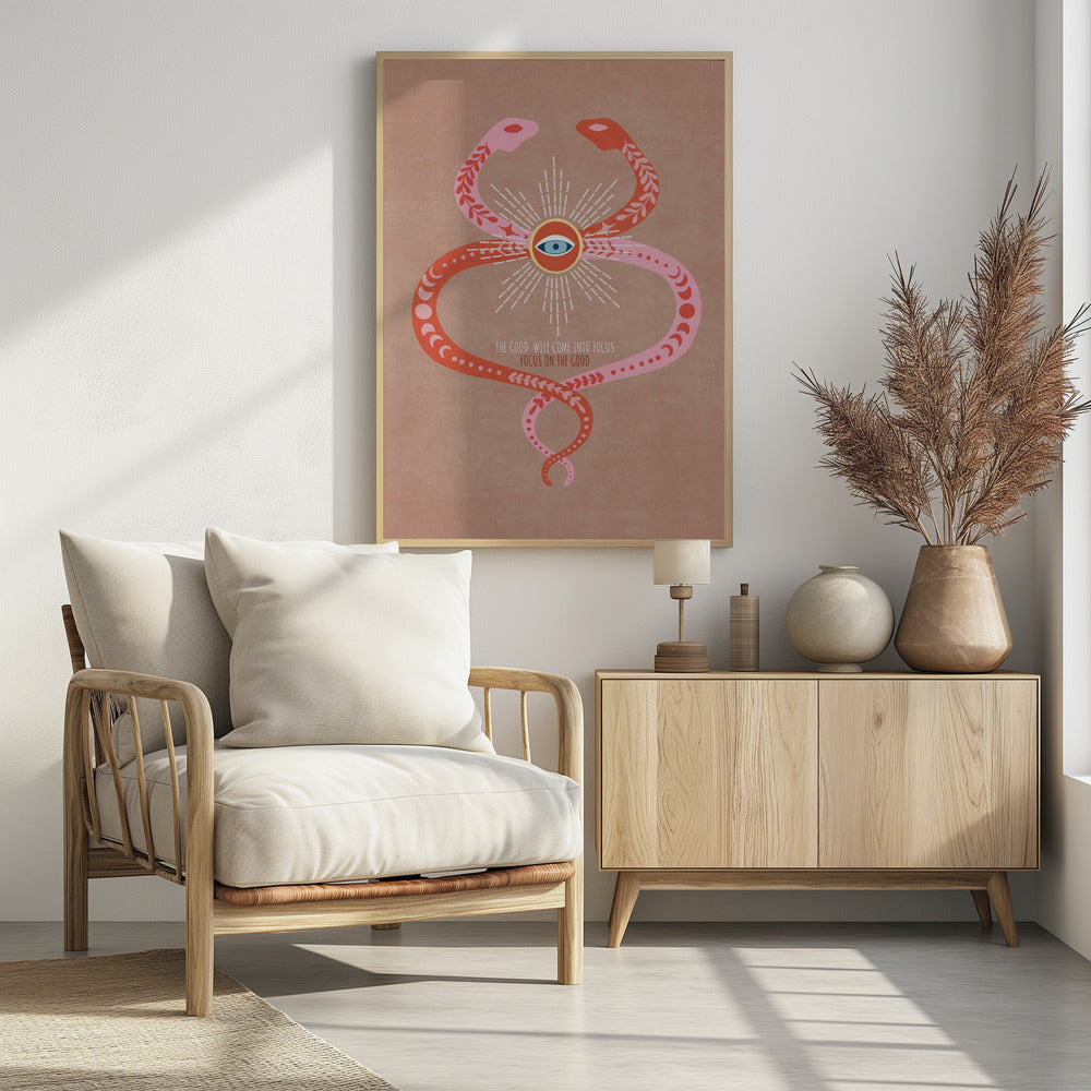 Serpent's Visionary Eye | Poster