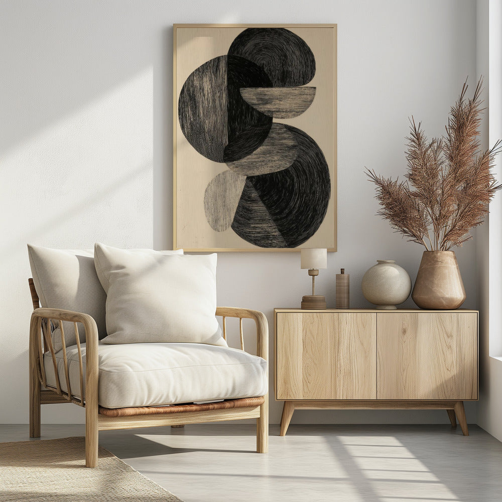 Black Freeform | Poster