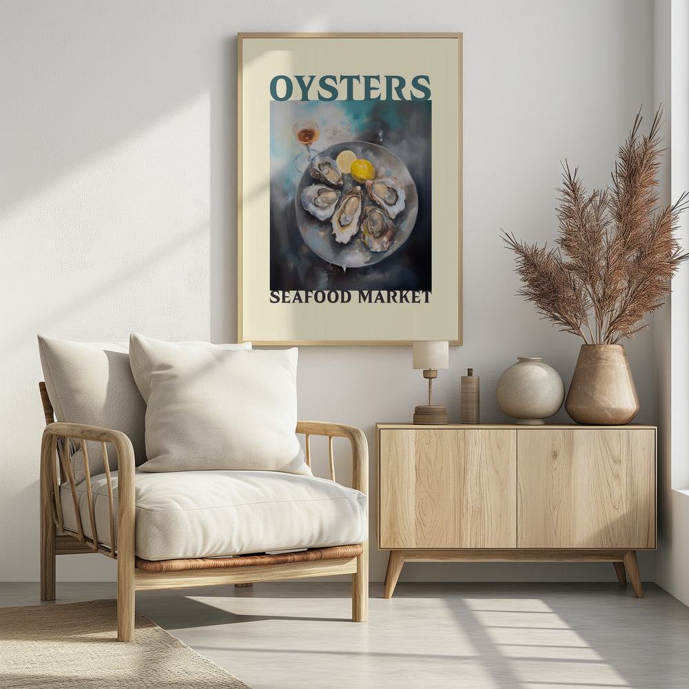 Oysters Seafood Market | Poster